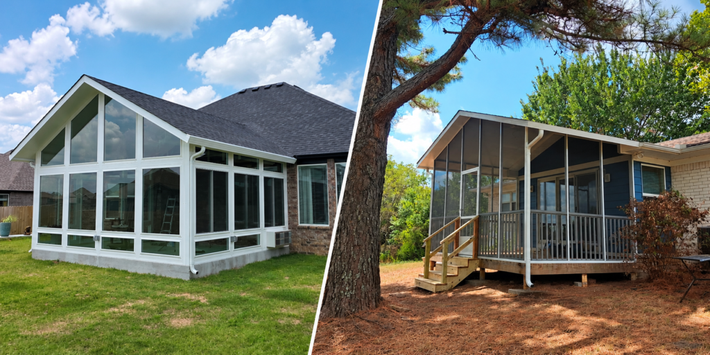 sunroom showcase glass and screened porches